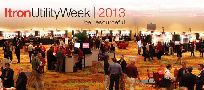 Itron Utility Week 2013